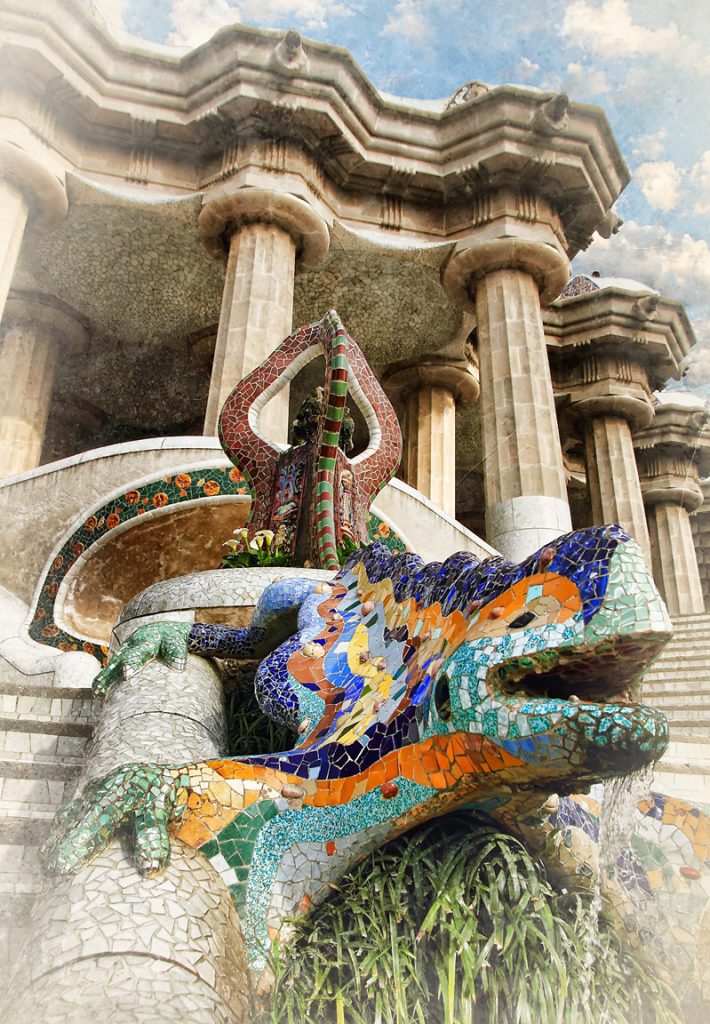 parque guell de gaudi