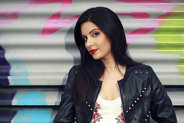 retrato de modelo